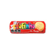 Galleta de Vainilla Rellena con Crema de Frutilla Fofinho (110g)