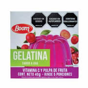 Gelatina Sabor a Uva Boom (40g)