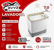 Lavadora Semiautomática Eko