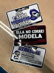 Chapas para motos