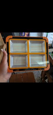 Lámparas recargables con panel solar