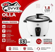 Olla arrocera EKO 1.8L, 400 W