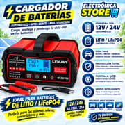 Cargador inteligente 12V y 24V