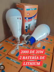 Bombillo recargable