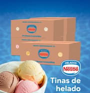 Helado Nestlé Línea Azul