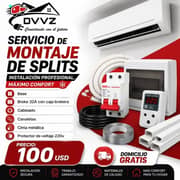 Montaje y mantenimiento de splits