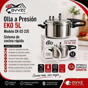 Olla a presión EKO 5L