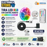 Luces leds RGB de 30m 110V