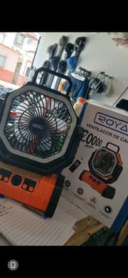 Ventilador recargable Royal 20mil Mah