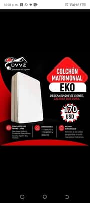 Colchón matrimonial