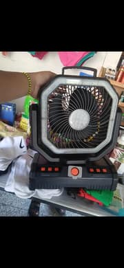 Ventilador recargable
