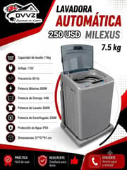 Lavadora Automática 7.5kg