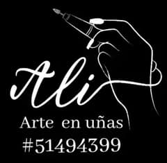 Logo de Ali arte en uñas