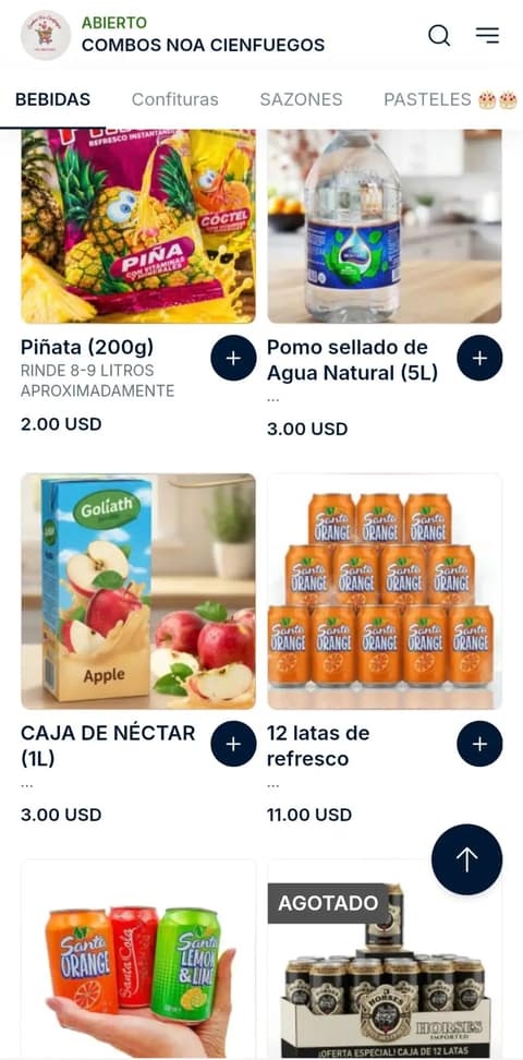 COMBOS NOA CIENFUEGOS