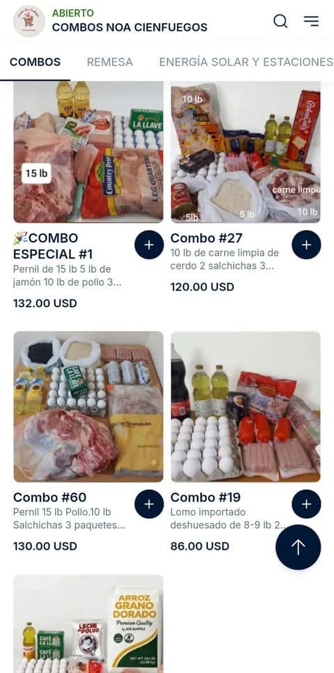 COMBOS NOA CIENFUEGOS