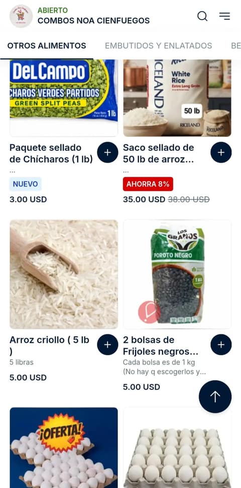 COMBOS NOA CIENFUEGOS