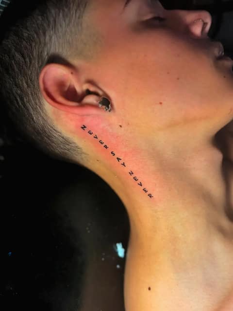 Ray tattoo