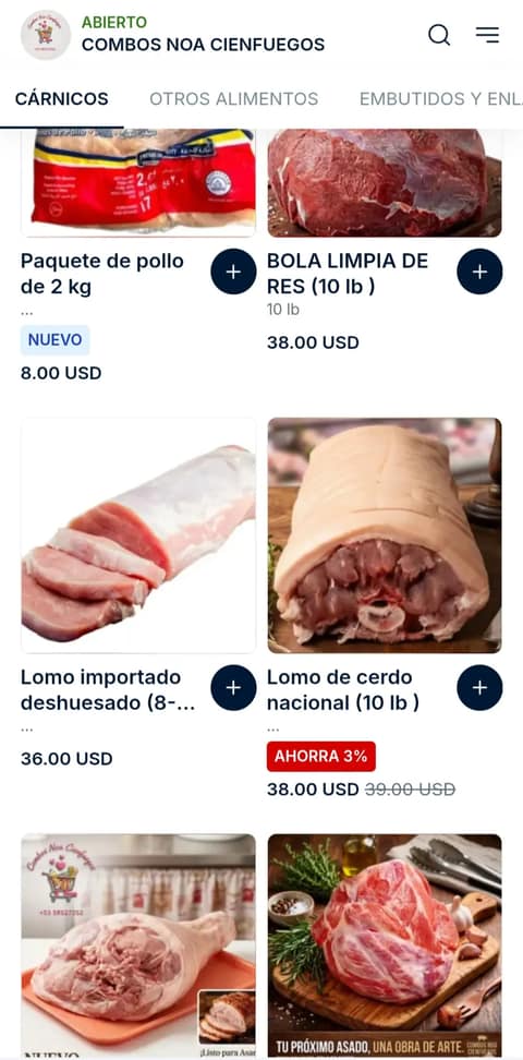 COMBOS NOA CIENFUEGOS