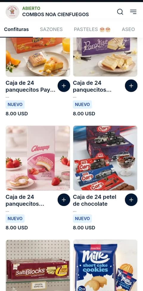 COMBOS NOA CIENFUEGOS
