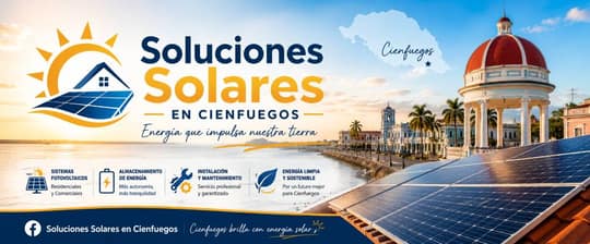 Sistemas solares en Cienfuegos