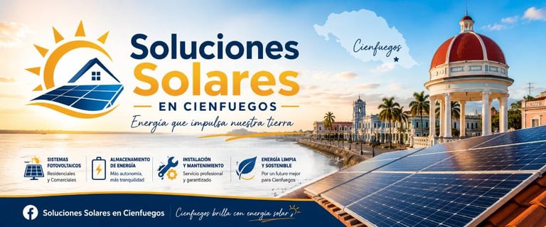 Sistemas solares en Cienfuegos