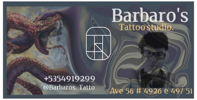 Barbaro's tattoo