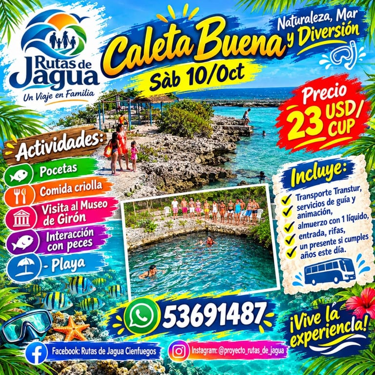 Caleta Buena: naturaleza, mar y diversión