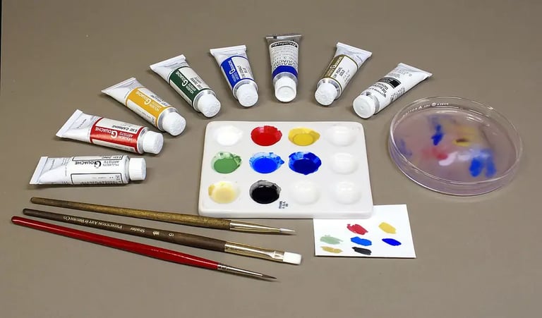 Taller de pintura para niños